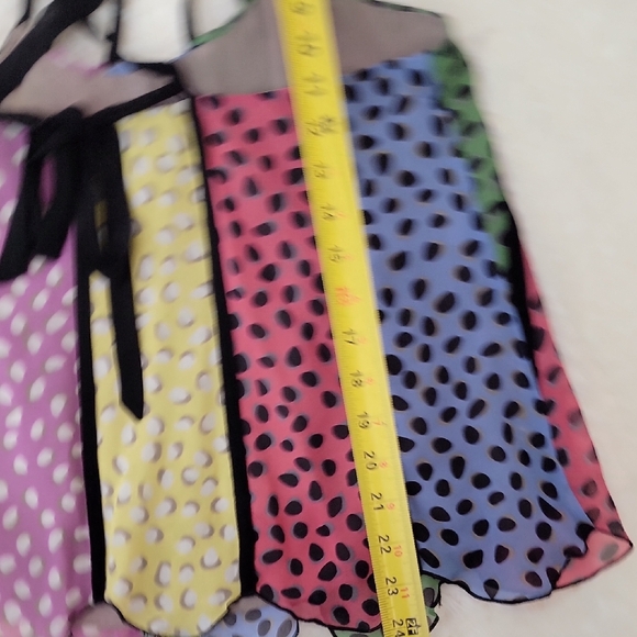 Cage Neck Clowncore Silk Tank Top - Picture 13 of 15